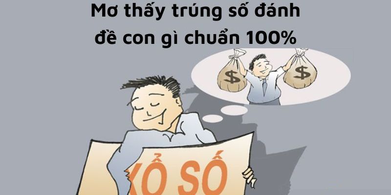 Nằm mơ thấy người khác trúng số đề